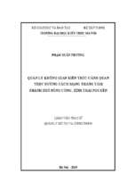 Quản lý không gian kiến trúc cảnh quan trục đường cách mạng tháng tám, thành phố sông công, tỉnh thái nguyên (luận văn thạc sĩ)