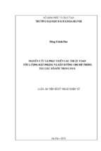 Luận án tiến sĩ nghiên cứu phát triển các thuật toán ước lượng mặt phẳng và dẫn đường cho hệ thống thị giác rô bốt trong nhà 