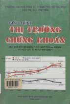 Giáo trình thị trường chứng khoán  đã sửa đổi, bổ sung theo luật chứng khoán năm 2006, có hiệu lực từ ngày 01012007  bùi kim yến