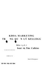 Kellogg bàn về thương hiệu  khoa marketing của trường quản lý kellogg alice m. tybout và các tác giả khác; nguyễn phú sơn dịch