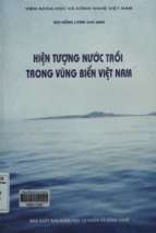 Hiện tượng nước trồi trong vùng biển việt nam bùi hồng long