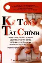 Kế toán tài chính  võ văn nhị