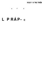 Hướng dẫn kỹ thuật lắp ráp, cài đặt, nâng cấp và bảo trì máy vi tính đời mới nguyễn thu thiên