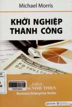 Khởi nghiệp thành công thành lập và phát triển công ty của riêng bạn michael morris; hà my dịch