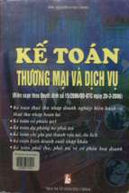 Kế toán thương mại và dịch vụ  nguyễn phú giang