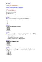 Tên bài  sức khỏe sinh sản