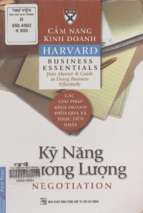 Kỹ năng thương lượng  ban biên dịch g.b.s.