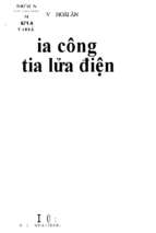 Gia công tia lửa điện cnc  giáo trình dùng cho sinh viên, kỹ sư và học viên cao học các ngành kỹ thuật  vũ hoài ân