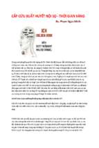 Cấp cứu xuất huyết nội sọ