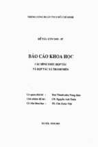 Các hình thức hợp tác và hợp tác xã thanhtml