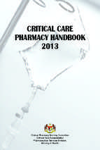 2013 critical care pharmacy handbook