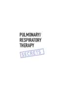 2006 pulmonary respiratory secrets