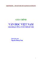 Giáo trình văn học việt nam giai đoạn nửa cuối thế kỷ xix