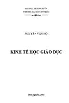 Kinh tế học giáo dục