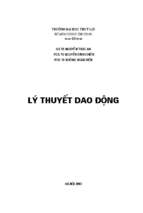 Ly thuyet dao dong