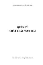 Quản lý chất thải nguy hại