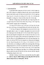 Quản lý công tác gdkns thông qua hoạt động đội tntp hồ chí minh ở trường tiểu học lý thường kiệt   hà nội i