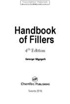 Handbook of fillers, fourth edition