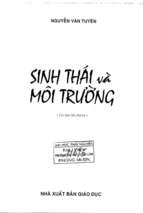 Sinh thái và môi trường.