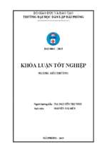 đánh giá hiện trạng sử dụng đất năm 2017 và 2018 của quận lê chân, thành phố hải phòng .