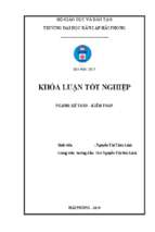 Hoàn thiện công tác kế toán nguyên vật liệu tại công ty cổ phần xây dựng số 1 .
