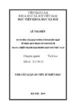 Tư tưởng của đại tưởng của đại tướng võ nguyên giáp về phát huy nhân tố con người trong chiến tranh giải phóng dân tộc việt nam tt