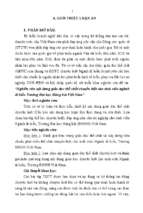 Nghiên cứu nội dung giáo dục thể chất chuyên biệt cho sinh viên ngành đi biển trường đại học hàng hải việt nam tt