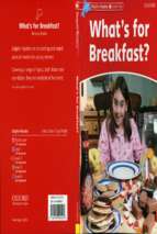 Whats for breakfast dolphin readers level 2