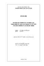Nghiên cứu tương tác khí động lực cánh chính và cánh đuôi ngang có xét đến cân bằng mômen ở chế độ bay bằng.