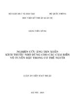 Nghiên cứu ăng  ten xoắn kích thước nhỏ dùng cho các cảm biến vô tuyến đặt trong cơ thể người