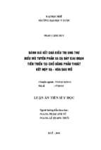 đánh giá kết quả điều trị ung thư biểu mô tuyến phần xa dạ dày giai đoạn tiến triển tại chỗ bằng phẫu thuật kết hợp xạ hóa sau mổ