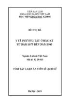 Y tế phương tây ở bắc kỳ từ năm 1873 đến năm 1945 tt