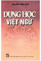 Dụng học Việt ngữ Nguyễn Thiện Giáp