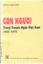 Còn người trong truyện ngắn Việt Nam 1945-1975 Phùng Ngọc Kiếm