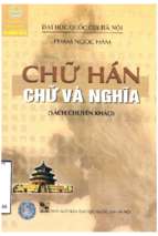 Chữ hán chữ và nghĩa Phạm Ngọc Hàm