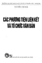 Các phương tiện liên kết và tổ chức văn bản