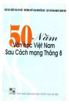 50 năm Văn học Việt nam Sau cách mạng tháng 8 