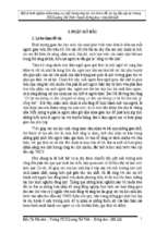 Một số kinh nghiệm nhằm nâng cao chất lượng công tác chủ nhiệm đối với lớp đầu cấp tại trường thcs lương thế vinh – huyện krông ana – tỉnh đăk lăk