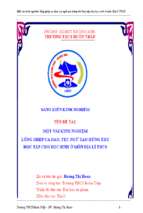 Skkn một vài kinh nghiệm lồng ghép ca dao, tục ngữ tạo hứng thú học tập cho học sinh ở môn địa lí thcs