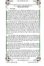 Một số biện pháp kích thích hứng thú học tập và phát triển tư duy cho học sinh trong dạy học chương oxi – không khí môn hóa học 8.