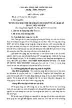 Skkn hướng dẫn học sinh nhận dạng nhanh đồ thị của hàm số trong trắc nghiệm