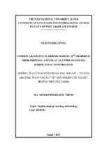 Common grammatical errors made by 12th graders in their writings a study at an upper secondary school in bac ninh province