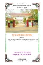 Skkn biện pháp nâng cao chất lượng hoạt động nữ công của công đoàn cơ sở trường tiểu học