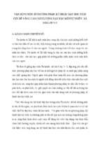 Skkn vận dụng một số phương pháp, kĩ thuật dạy học tích cực để nâng cao chất lượng dạy học môn tự nhiên  xã hội lớp 2+3