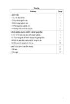 Skkn  một số biện pháp rèn luyện kỹ năng đá cầu cho học sinh lớp 6 trường ptdtbt thcs thanh xuân, huyện quan hóa