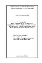 Rèn luyện khả năng tư duy logic và kỹ năng trình bày lời giải hình học cho học sinh lớp 7 trường thcs quang hiến bằng phương pháp 'phân tích ngược'