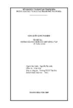 Hướng dẫn học sinh giải một số bài tập về thấu kính