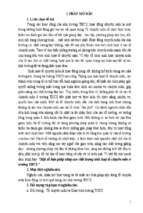 Một số biện pháp nâng cao chất lượng sinh hoạt tổ chuyên môn ở trường thcs