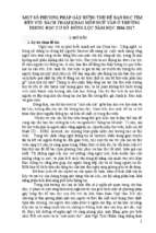 Một số phương pháp gây hứng thú để bạn đọc tìm đến với sách tham khảo môn ngữ văn ở trường thcs đồng lộc năm học 2016 2017