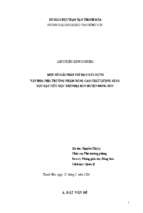 Sử dụng kỹ thuật dạy học theo nhóm nhằm phát huy tính tích cực, chủ động của hs trong dạy học lịch sử ở trường th&thcs đông anh   đông sơn   thanh hóa